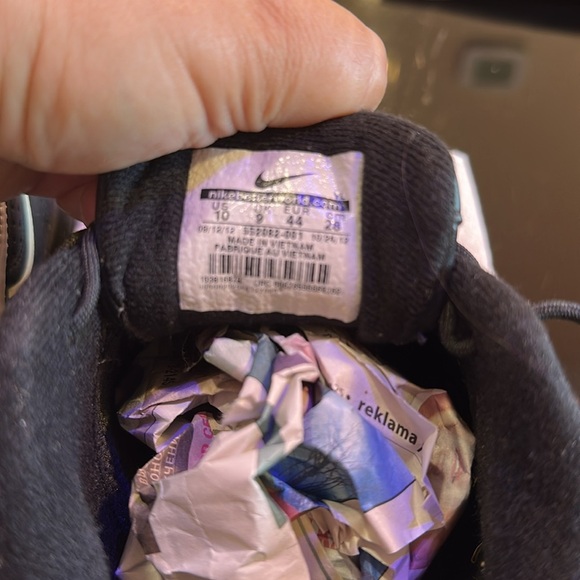 Golf shoes Nike Men's Black Athletic Golf Shoes size10 pre-owned - Picture 8 of 9